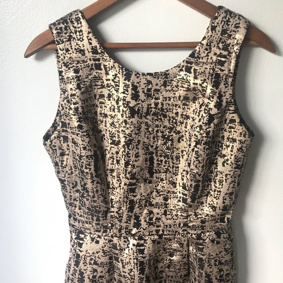 Jealous Tomato Dress Gold & Black Medium - Picture 2 of 10
